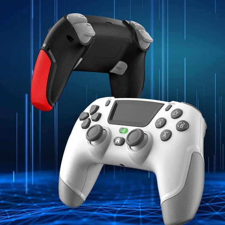 Fruit green PS4 wireless Bluetooth gaming controller with vibration feedback for multi-platform gaming