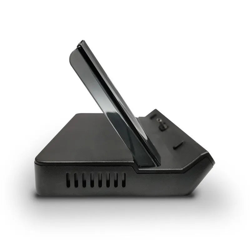 GPD WIN4 handheld console dock base expander in black and silver grey colour options.