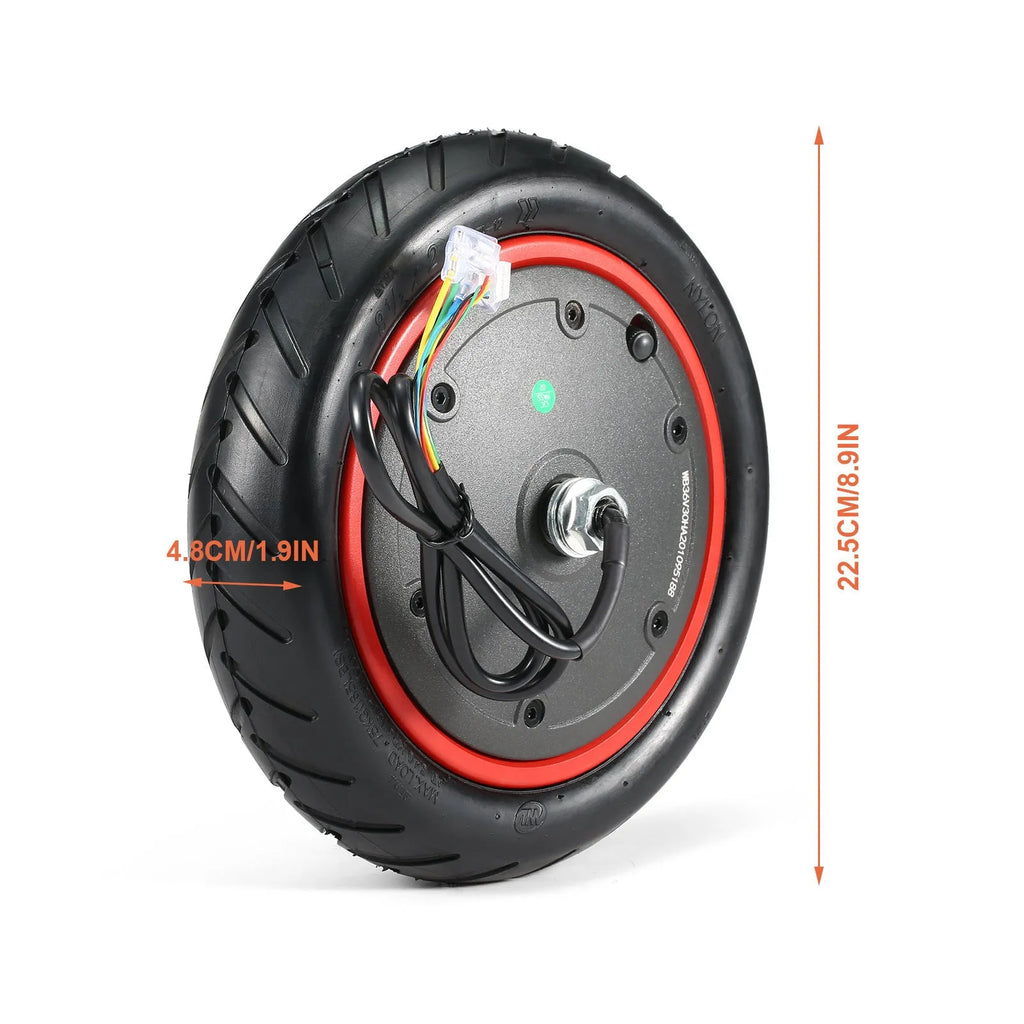 8.5 inch black scooter tyre with street tread for Pro 350w electric scooters