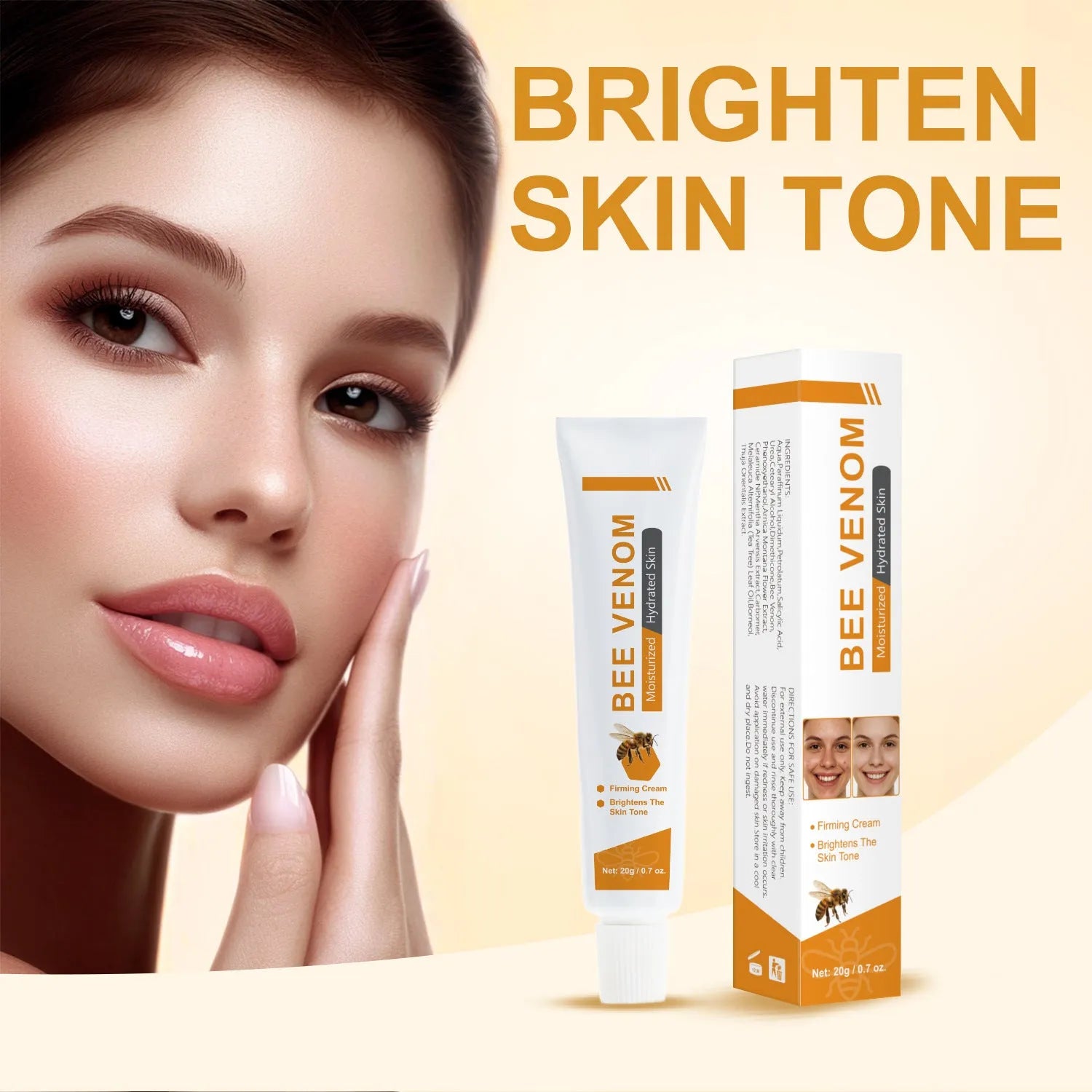 BEE Facial and Neck Cream 20g jar skincare product