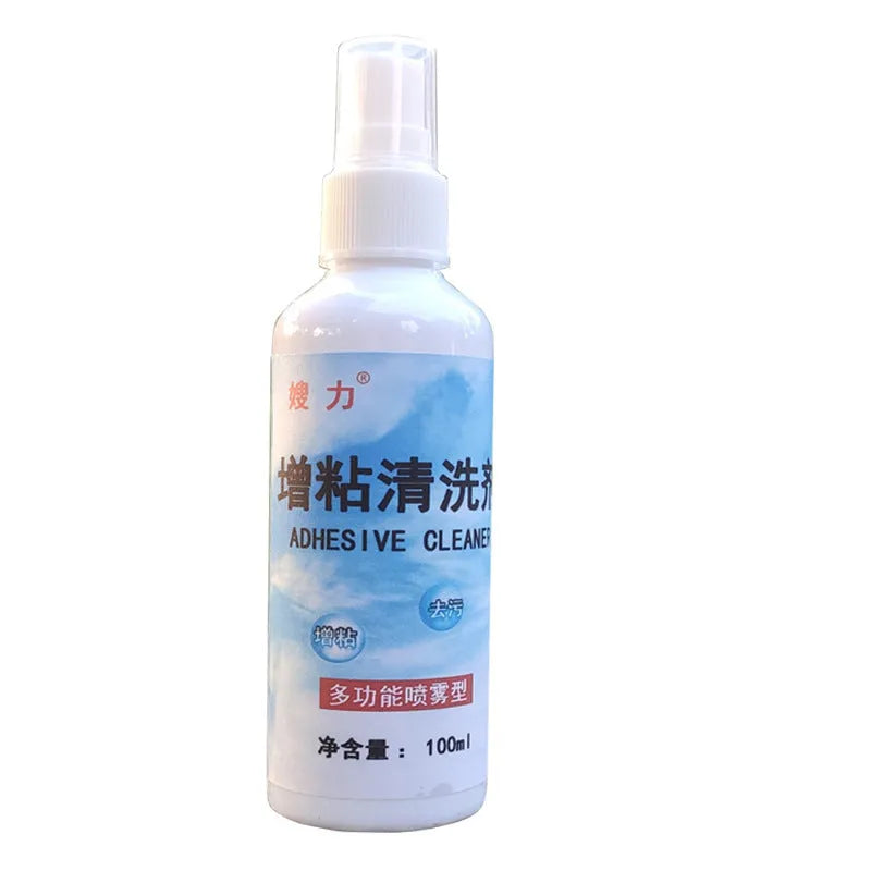 Table tennis racket cleaner 100ml with sponge wipe and grip tape options