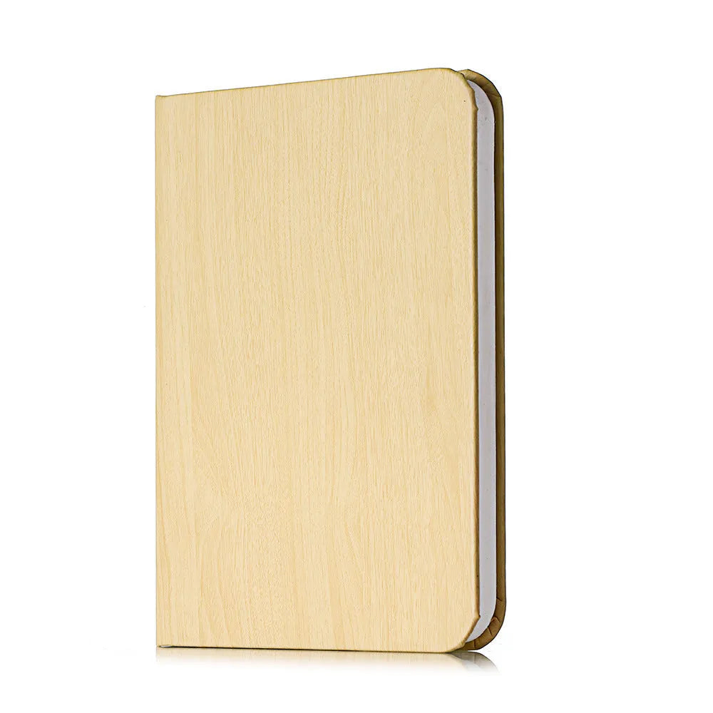 Wooden boy-shaped LED night light in modern design, shown in maple white, hu red, and hu black colour options.