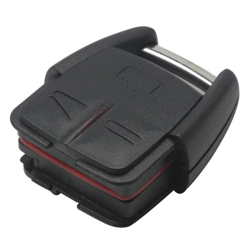 Opel three-button remote control shell in black plastic for car key fob