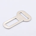 26mm silver metal pet leash buckle with safety latch mechanism