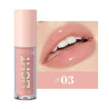 Nourishing Moisturizing Candy Mirror Pearlescent Lip Gloss in Nude series tube with 3.5ml net content