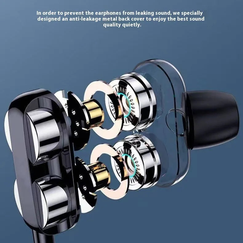 Double moving coil in-ear headphones with microphone, 3.5mm or Type-C plug, 1.2m TPE cable, silicone earplugs, Star Wars series.