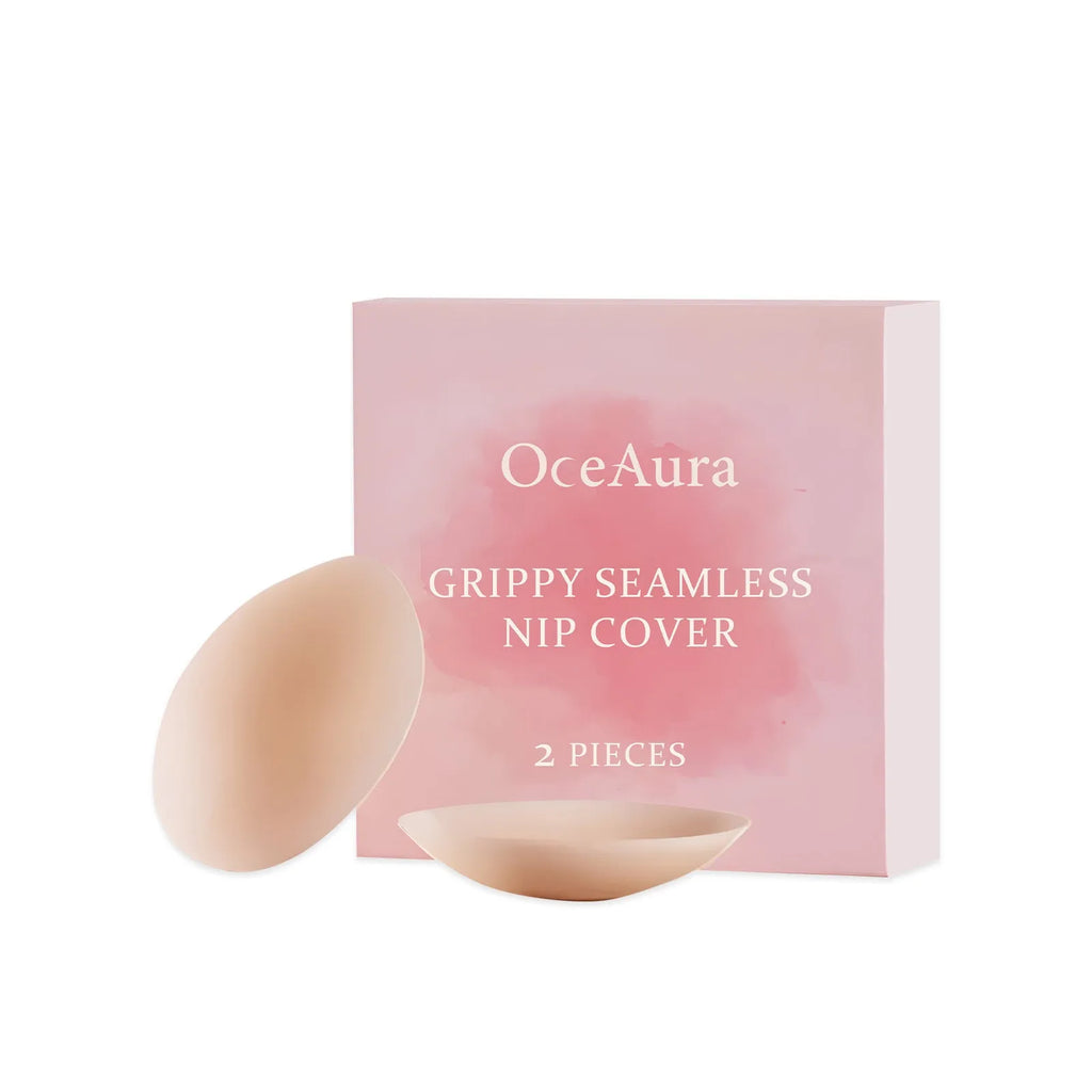 Hydrogel chest patches for invisible nipple coverage during breastfeeding