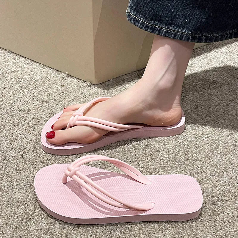 Men's PVC flip flops with toe covering in five colour options showing injection moulded sole detail