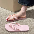 Men's PVC flip flops with toe covering in five colour options showing injection moulded sole detail