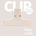 Haze Series magnetic bill clip in plastic magnet alloy measuring 100x64mm