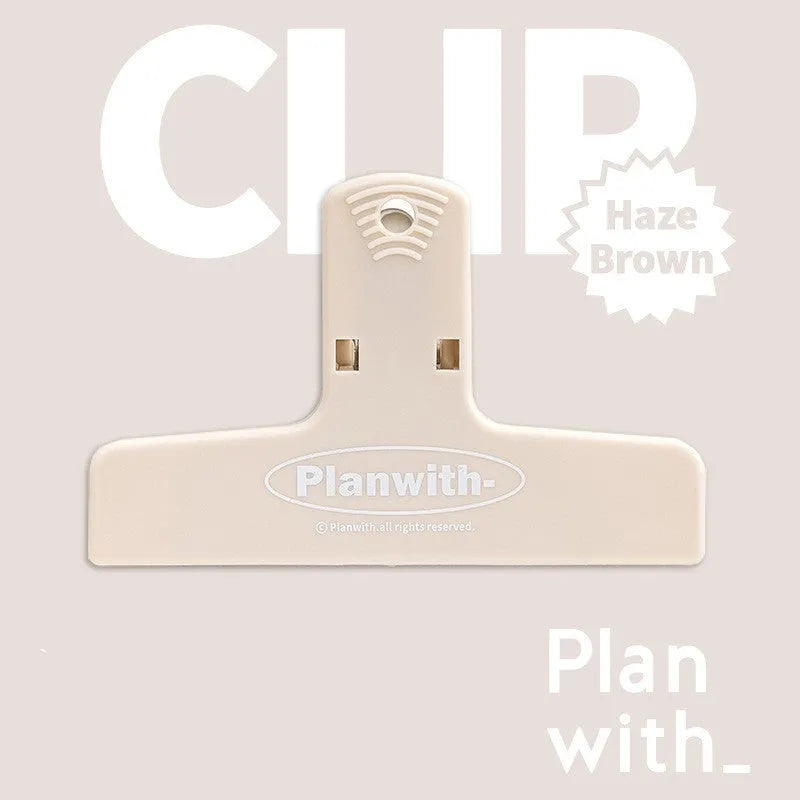 Haze Series magnetic bill clip in plastic magnet alloy measuring 100x64mm