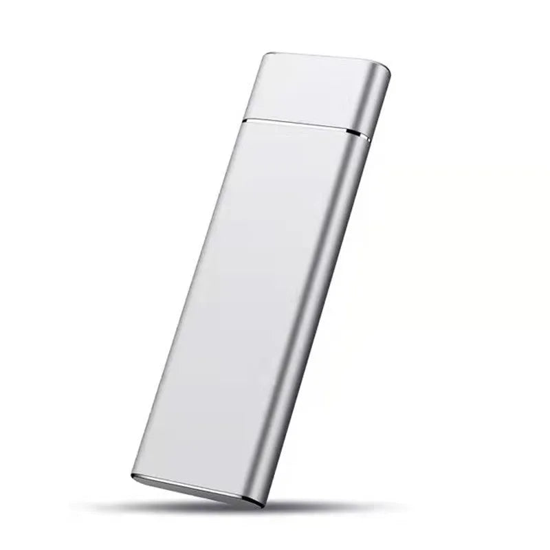 6TB external mobile hard disk with metal shell in black blue orange red silver colour options