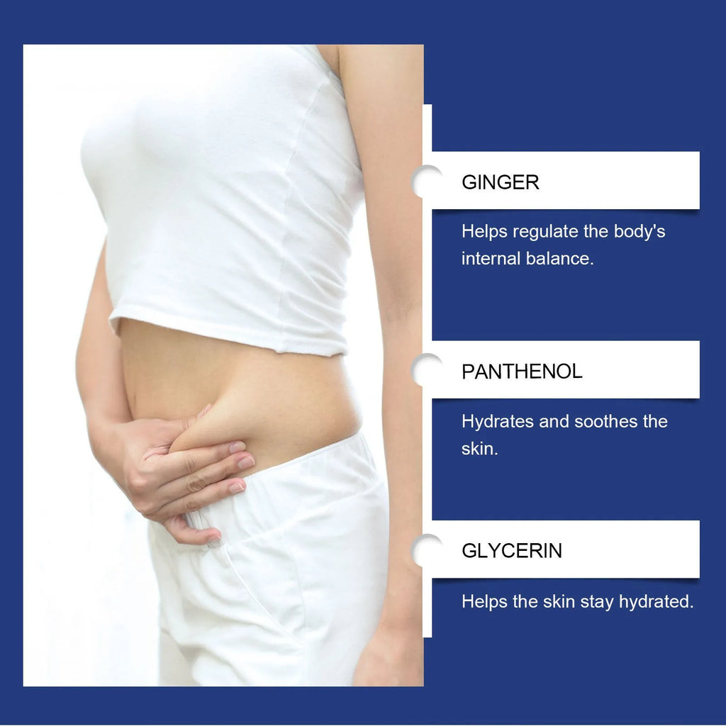 Four body care patches with moisturising ginger and panthenol formulation
