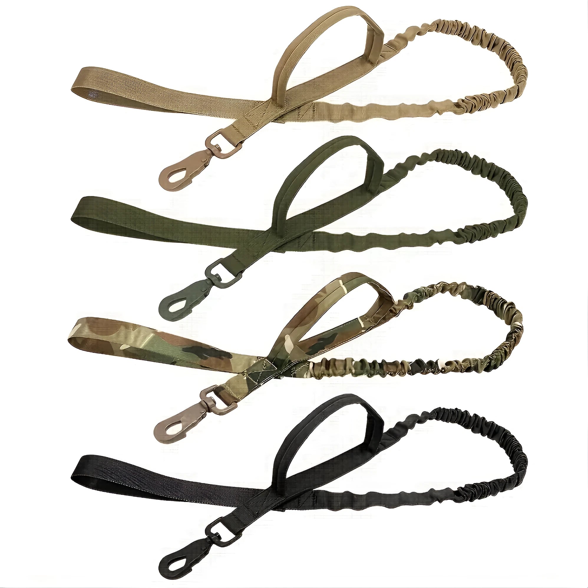 Retractable dog leash for large breeds with anti-burst technology shown in green colour.