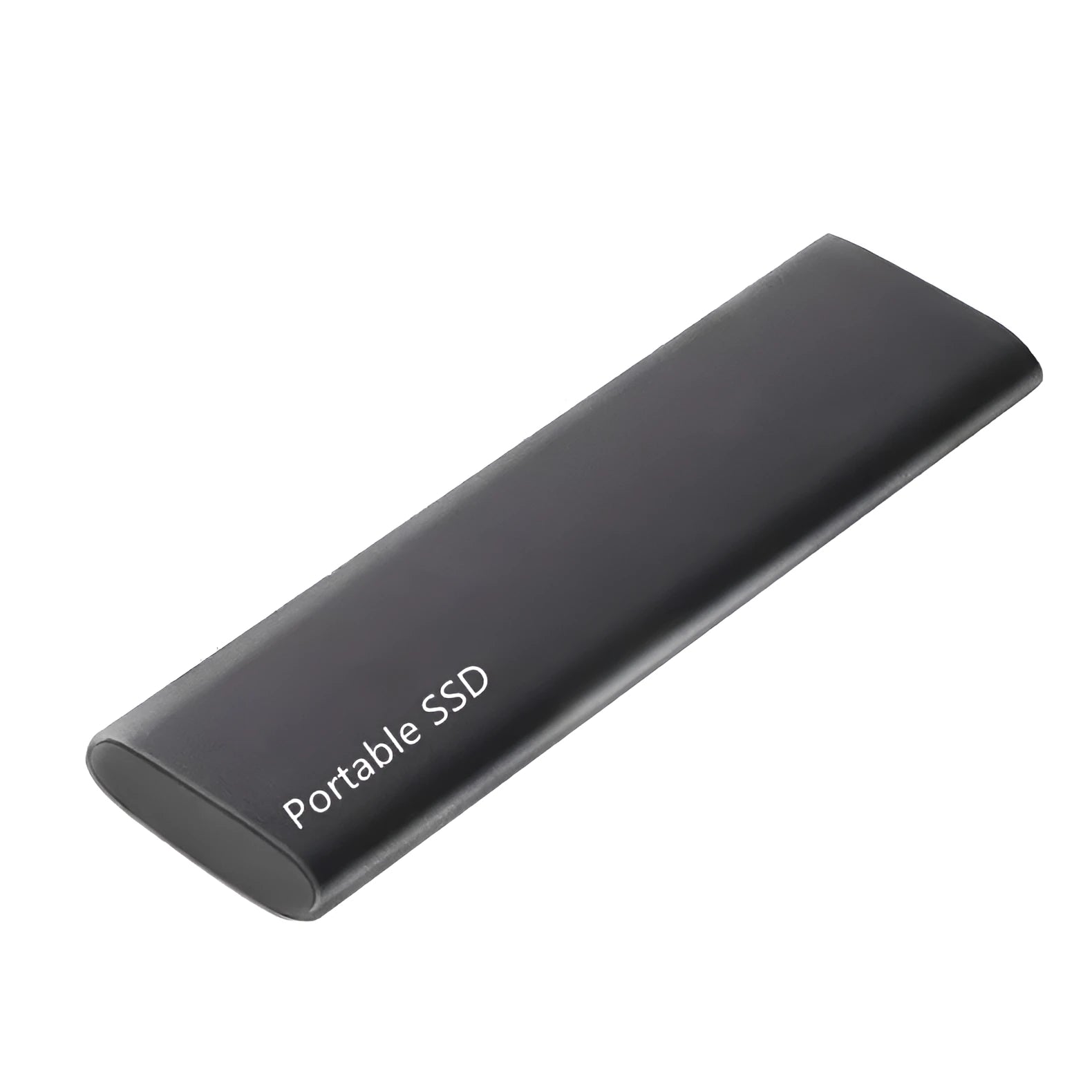 Ultra-thin metal mobile SSD for external storage and high-speed data transfer.