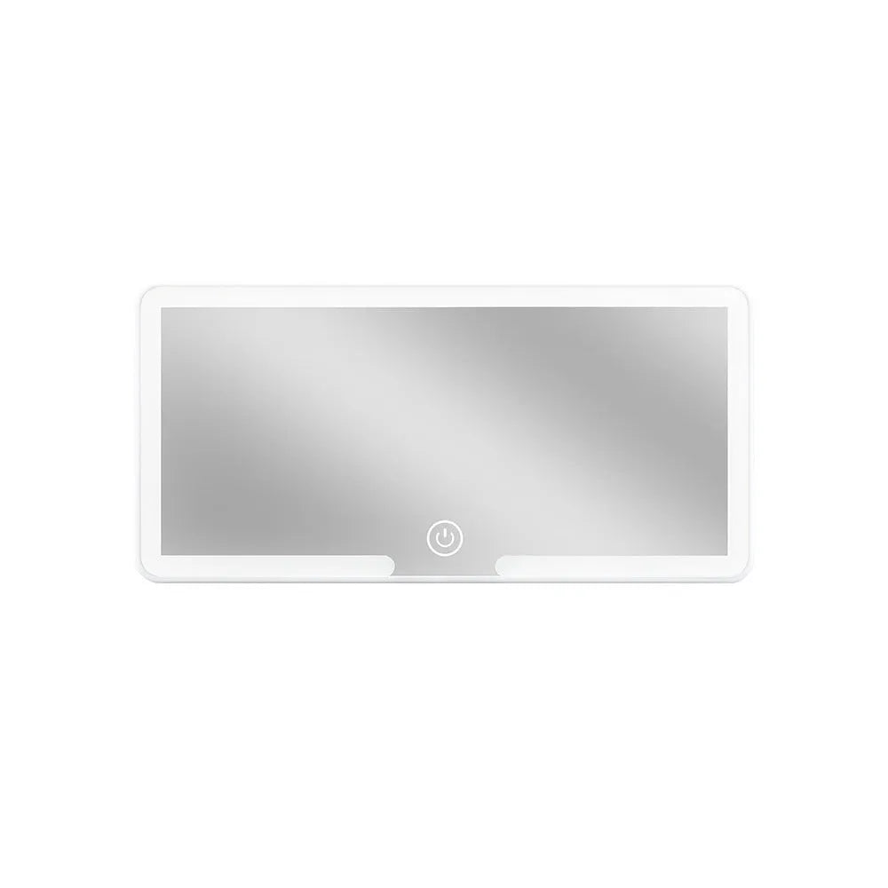 Automotive sun visor LED makeup mirror with dimmable light for cars