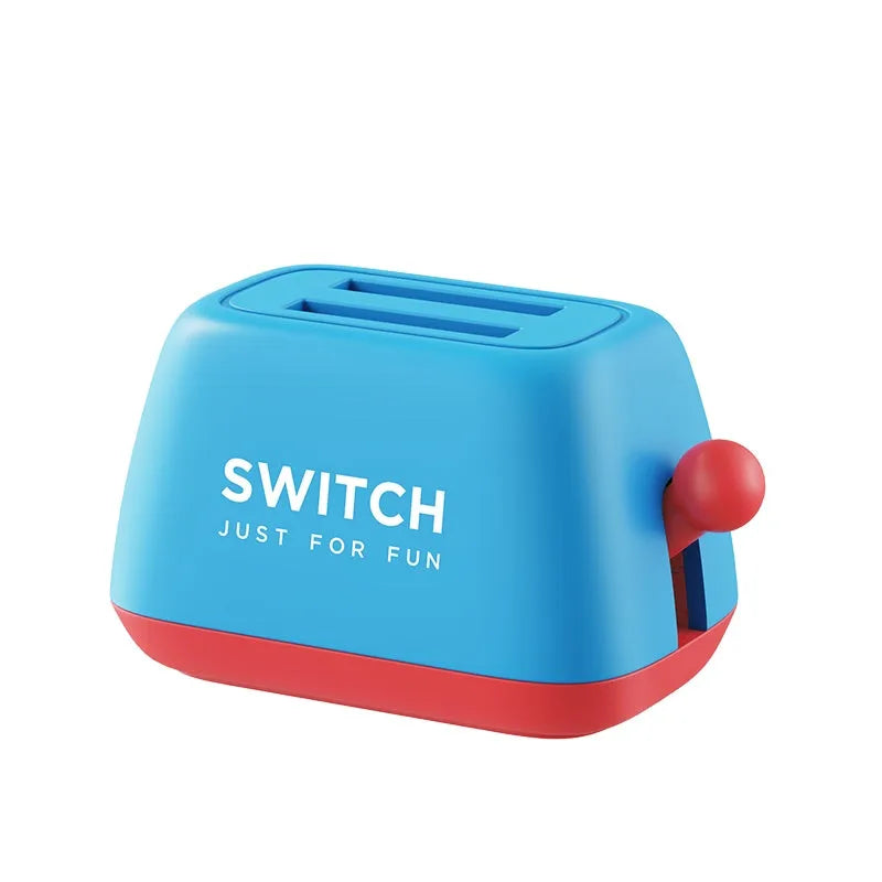 Nintendo Switch game card protection storage box in green colour with non-slip silica gel base