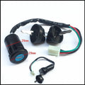 Waterproof plastic electric door lock for car ignition and vehicle security systems.