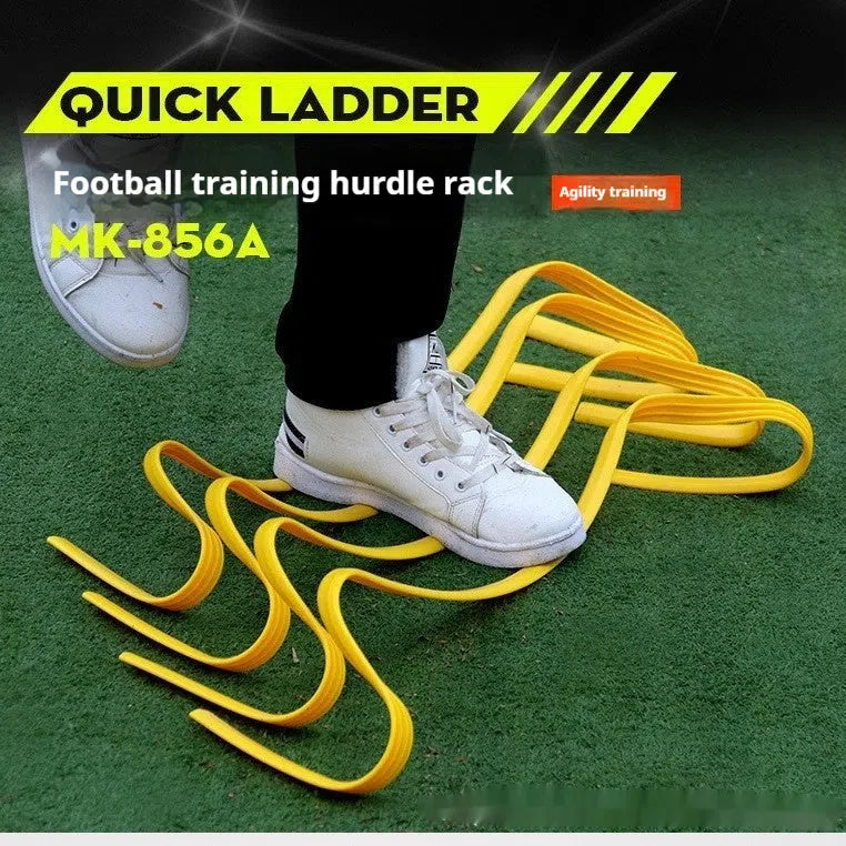 Yellow U-shaped PE children's sports training hurdle by MAI CCA, available in 15cm, 23cm and 30cm sizes