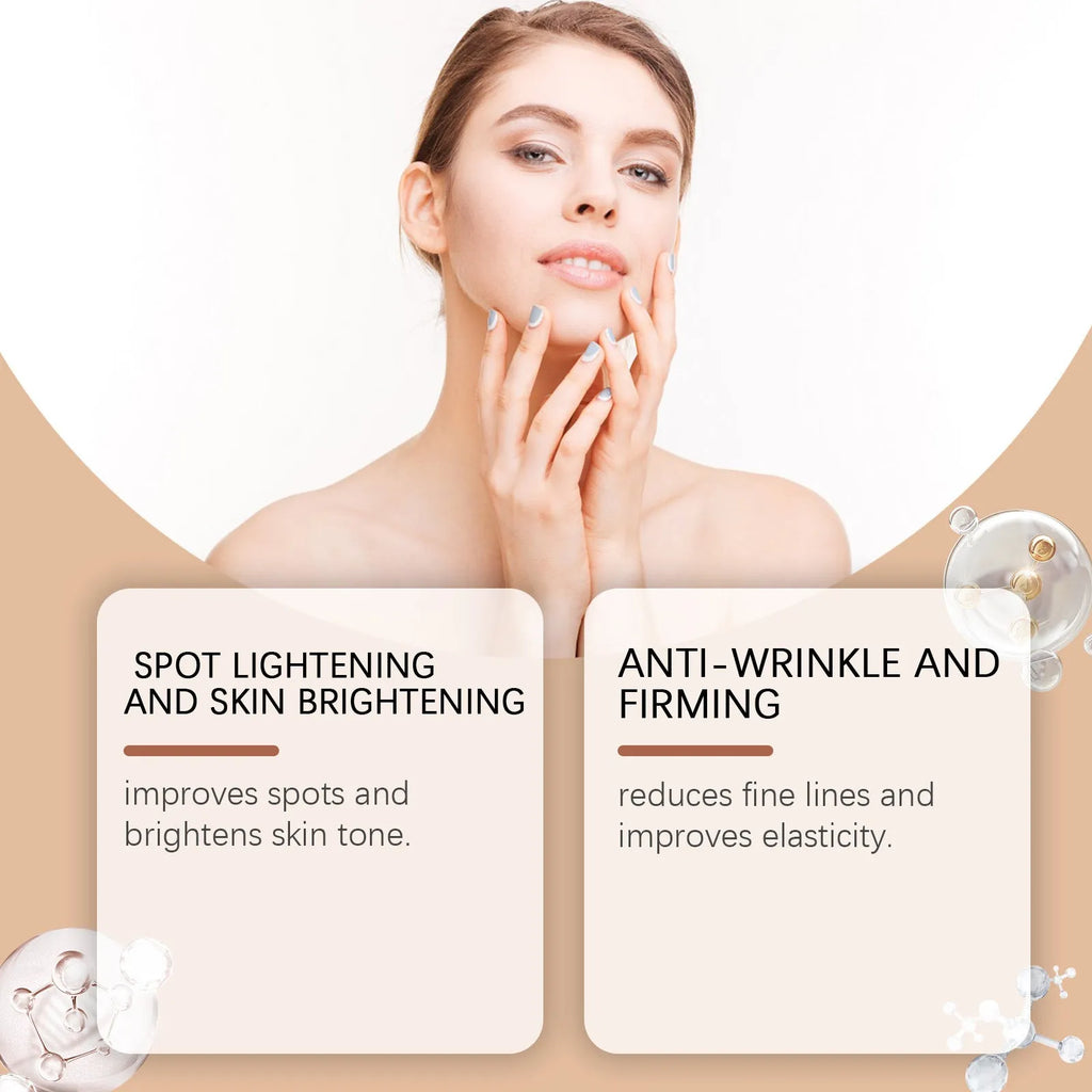 Single-use 30g facial mask for wrinkle reduction and delicate skin care.