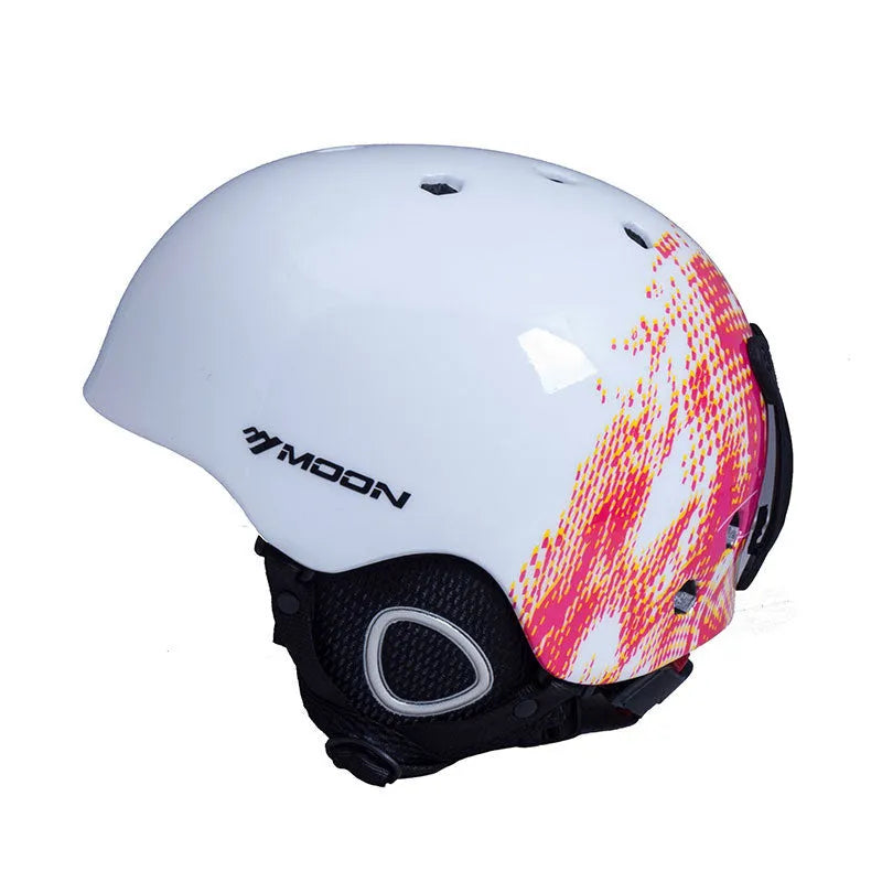Adult ski helmet with PC shell and EPS liner, shown in one of nine colours, sizes S to XL