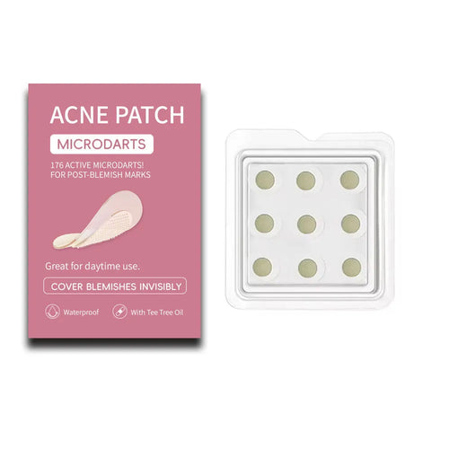 9-piece acne patch pack for mild pimple desalting and closed comedone treatment
