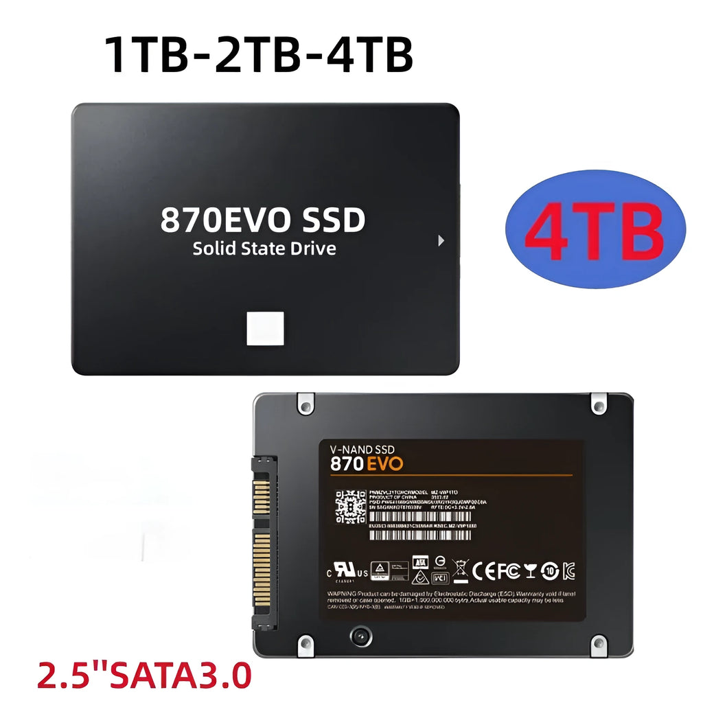 Samsung 870 EVO 2.5-inch SATA III internal solid state drive for PC upgrade