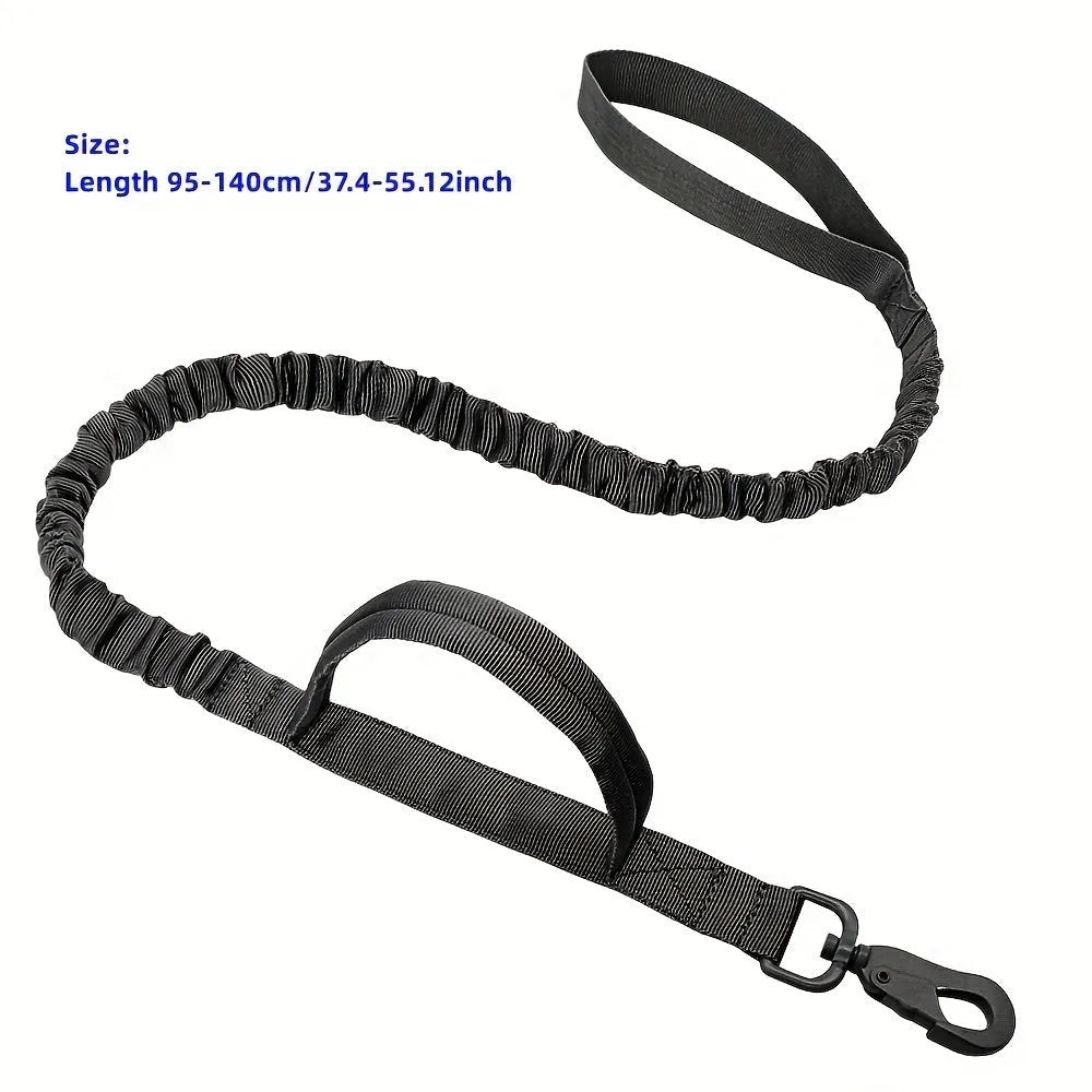Retractable dog leash for large breeds with anti-burst technology shown in green colour.