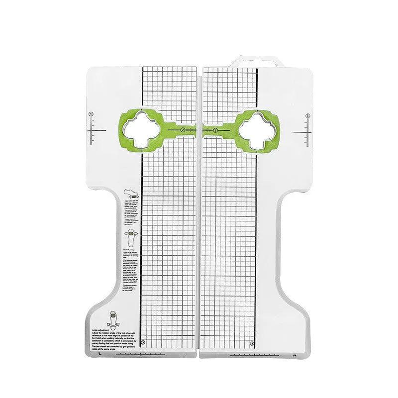 Locking plate adjustment tool for Shimano SPD-SL highway components with PP construction