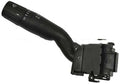 Motorcycle steering column combination unit showing integrated turn signal and wiper stalk.
