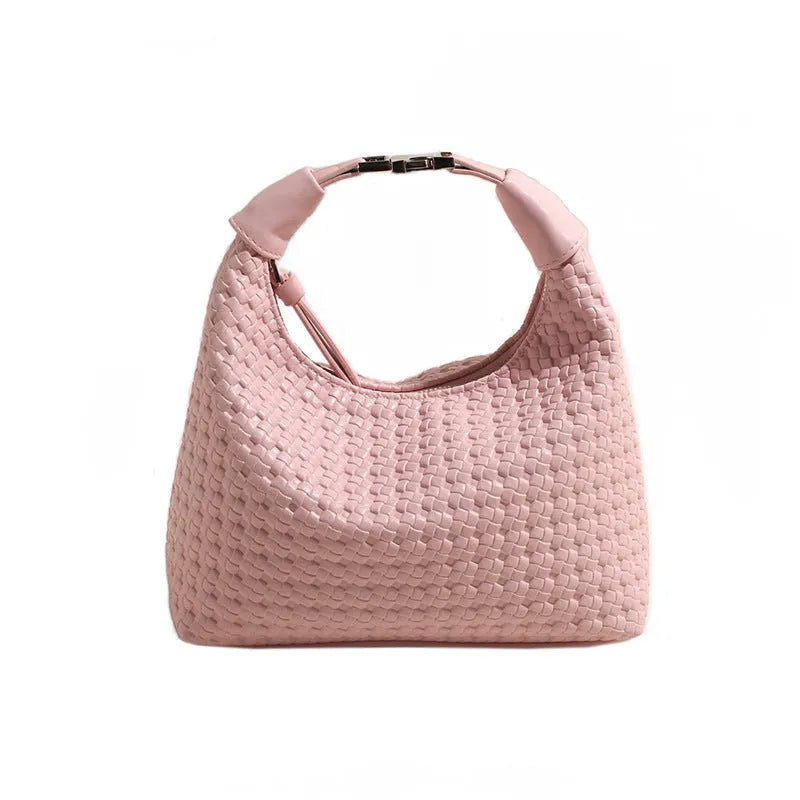 Soft PU messenger bag in bucket shape with document storage and six colour options