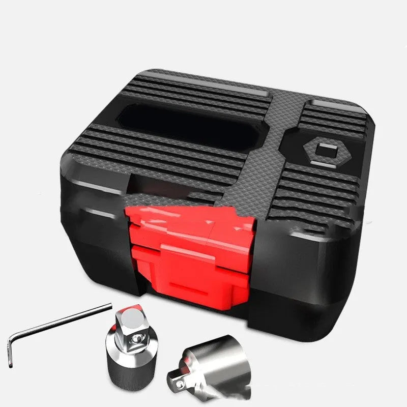 Digital torque meter with 1/2 inch square drive, part of a three-piece set with 200 Nm capacity.