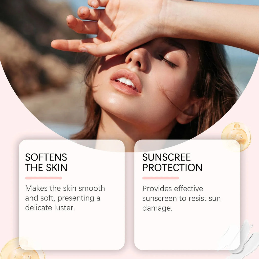 100ml bottle of sun protection body oil with coconut and avocado oils