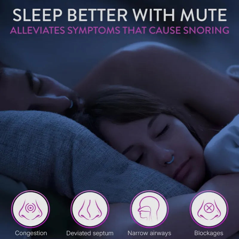 PVC nasal congestion reliever snoring stopper in blue, green, purple, and red colours for ventilation support
