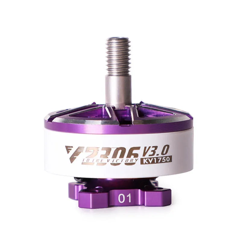 Crossing machine 5-inch FPV brushless motor with plastic housing and flash function for aviation models