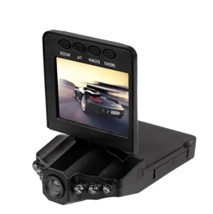 H198 car dashboard camera recorder with infrared lights and 2.4-inch screen