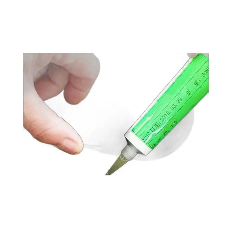 70ml green speaker repair glue, rubber-based liquid adhesive for horn repair, cold curing