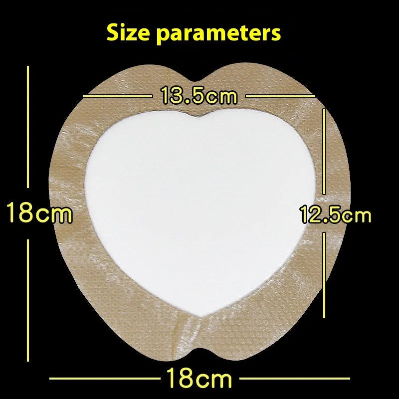 Single skin-coloured silicone gel foam bedsore prevention dressing sticker.