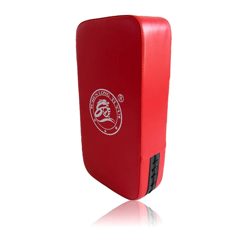 Square red taekwondo foot target pad measuring 40x20x10cm for martial arts training