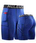 Men's stretch sport shorts in quick-drying polyester fabric for summer running and fitness
