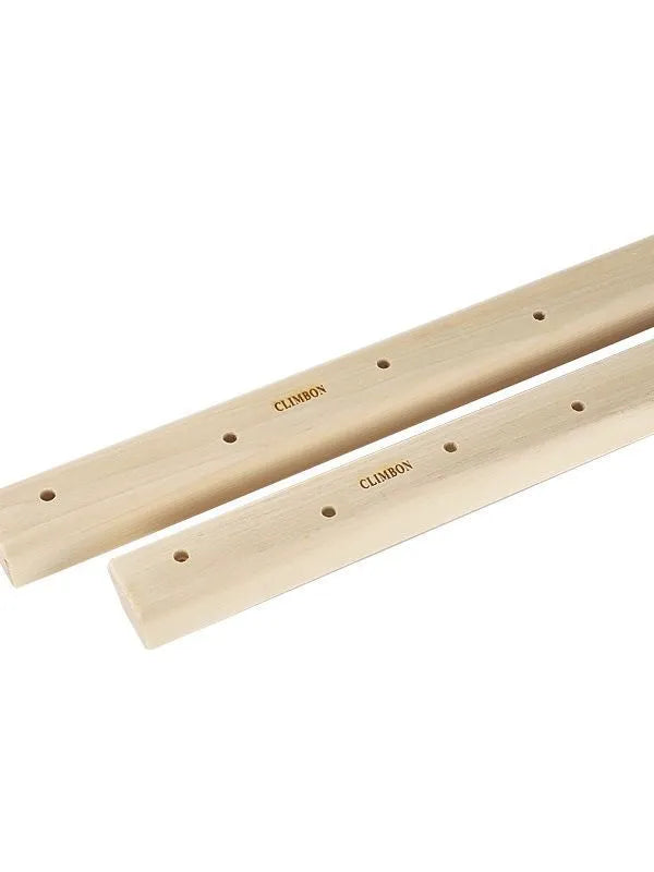 Three solid wood fingerboards for grip training, measuring 12cm, 40cm, and 50cm long on a white background.