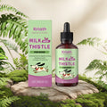 60ml bottle of dog milk thistle extract and Omega-3 nutrient solution liquid supplement.