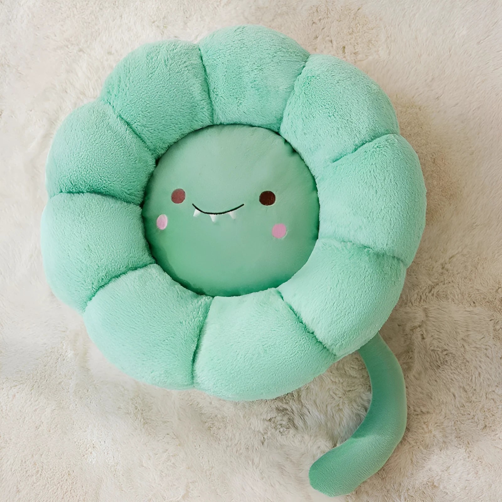 Soft PV velvet cat nest mat pet bed with removable cover in sunflower, dinosaur, or chinchilla patterns.