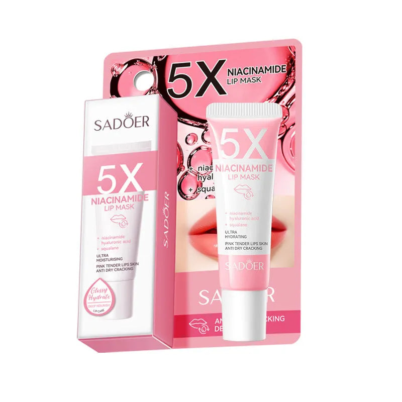 10g nicotinamide lip moisturising film with ceramide hydration and vitamin C brightening