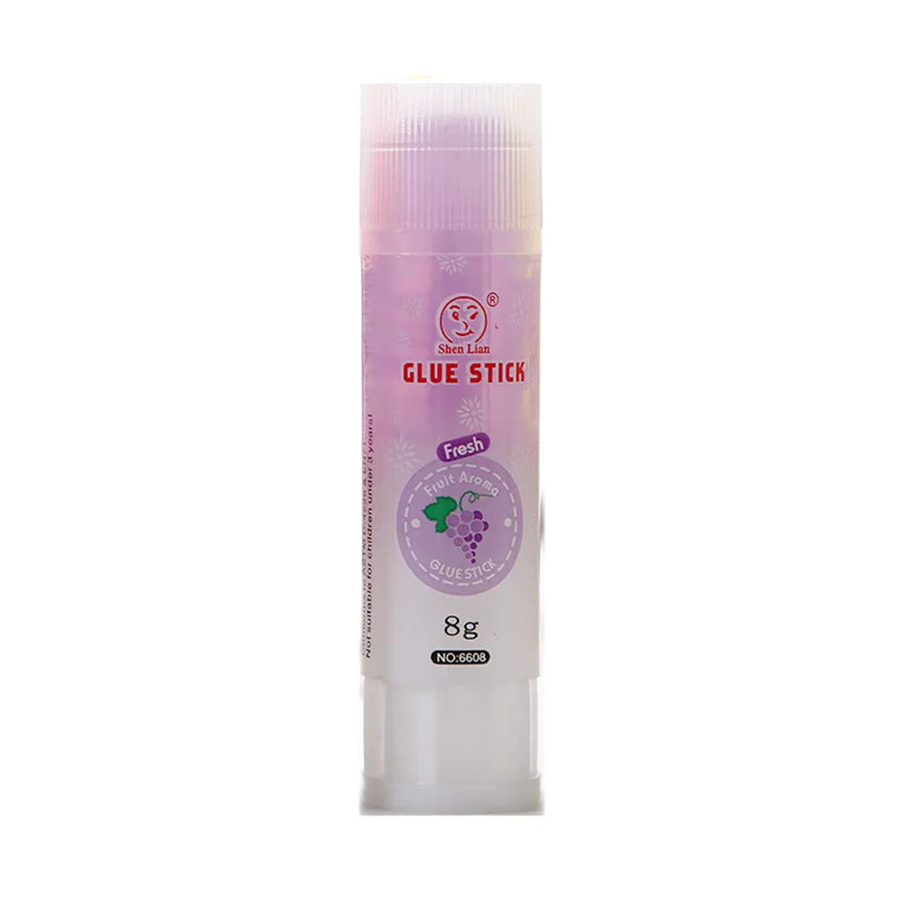 Jelly fruit fragrance solid glue two-piece pack for student and craft use
