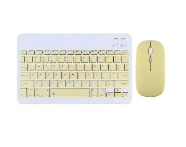 Girls Bluetooth tablet keyboard in colourful ABS design with wireless connectivity for office and home use.
