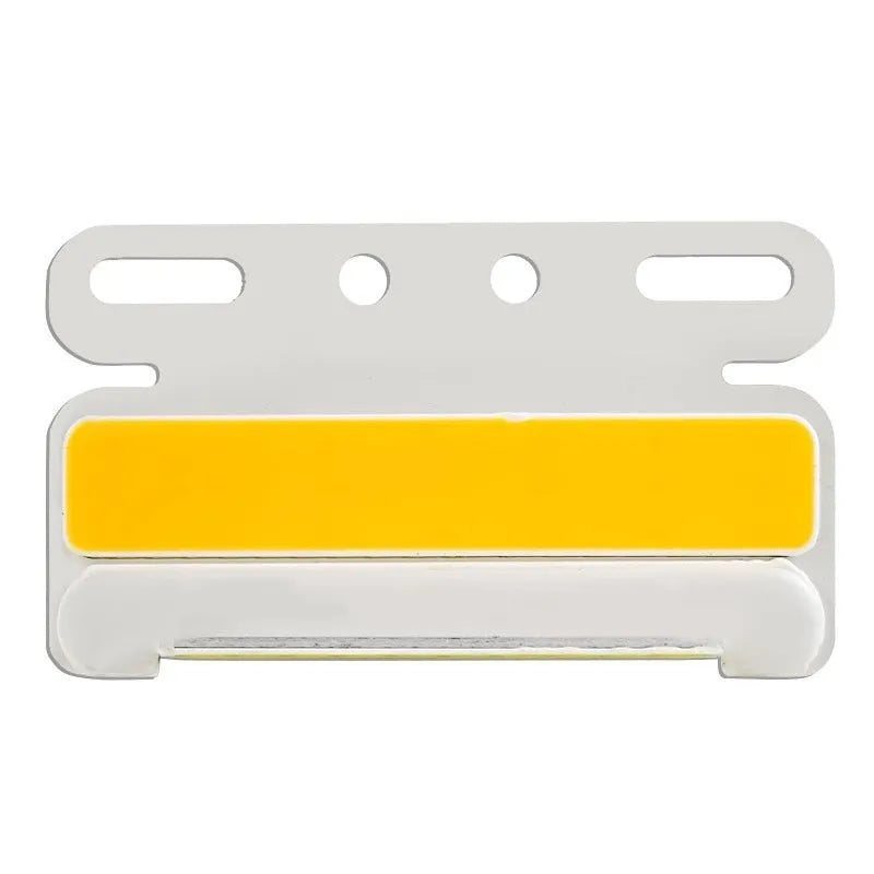 Waterproof aluminium COB LED light for truck side and ground tyre illumination in red, yellow, green, blue, or white.