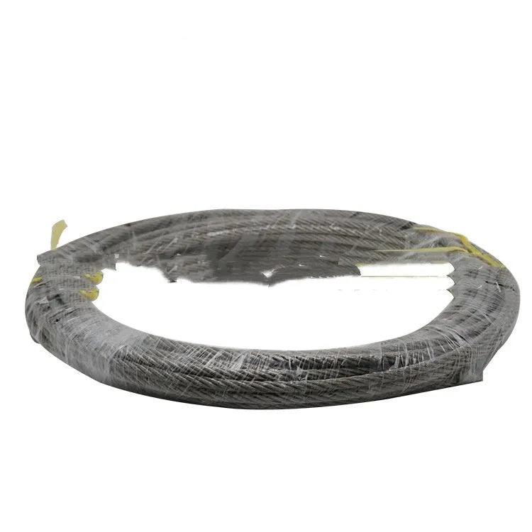 XYL Ziptreck pulley slide rope system with alloy steel components and safety harness