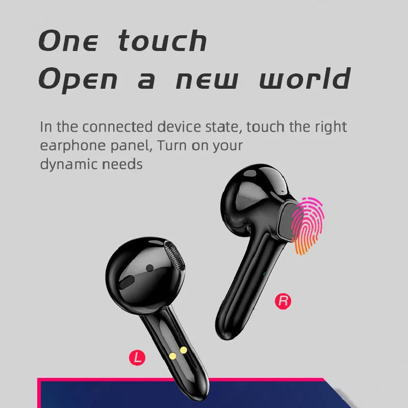M59 style minimalist wireless Bluetooth gaming headset made from black ABS plastic.