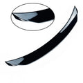 Bright black Mazda 3 tail trim blade for 2014-2021 Axela Exela models